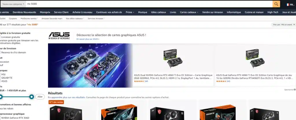 Amazon RTX 50